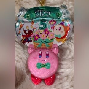 Kirby puff clear keychain “May ”